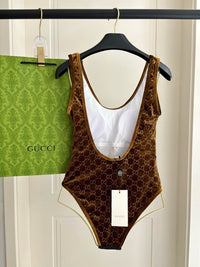 Logo One Piece Swimsuit