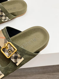 Vintage Check Slides
