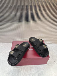 Canvas Slide Sandals