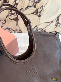 Ivy Nappa Leather Tote Bag