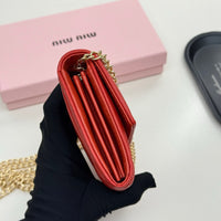 Matelassé Leather Wallet