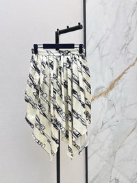 Buckle Up Handkerchief Skirt