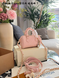 Nano Speedy Monogram Empreinte Leather