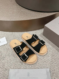 Suede Sandals
