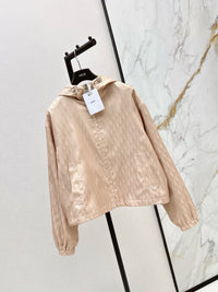 Jacquard Hooded Jacket