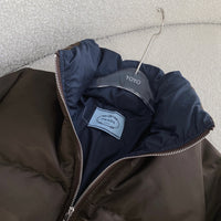 Cropped Re-Nylon Down Jacket