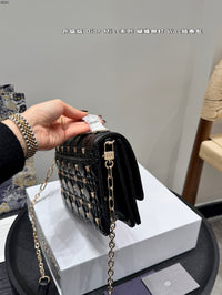 Miss Caro Butterfly Studded WOC Chain Bag