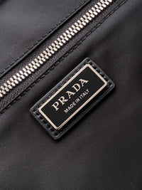Explore Re-Nylon and Leather Shoulder Bag