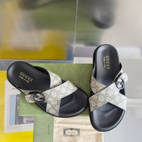 Double Strap Slide Sandals