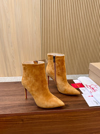 Kate Max Suede Ankle Boots