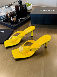 Camellia Thong Mules