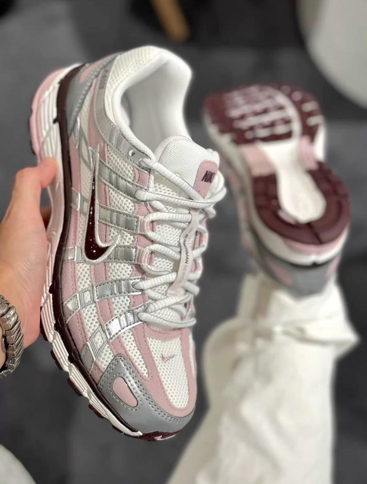 P-6000 Metallic Silver Pink