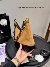 24A Suede Hobo Bag