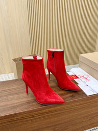 Kate Max Suede Ankle Boots