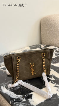 Niki Suede Shoulder Bag