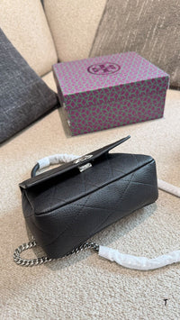 Mini Charlie Quilted Top-Handle Crossbody