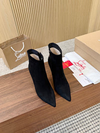 Kate Max Suede Ankle Boots