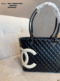 Cambon Ligne Tote Bag Calfskin