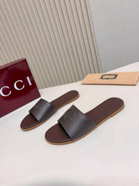 Interlocking Leather Sandals