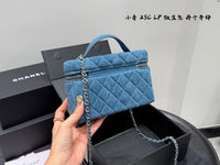 25C Vanity Case Blue Denim