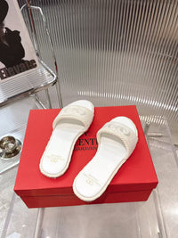 VLogo Espadrille Slides