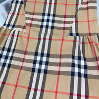 Vintage Check Dress with Peter Pan Collar
