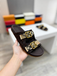 Vintage Check Slides