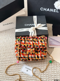 Tweed Mini Flap Bag