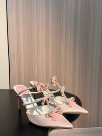 Caovilla Satin Sandals