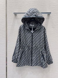 Jacquard Hooded Jacket