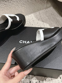 Platform Slide Sandals