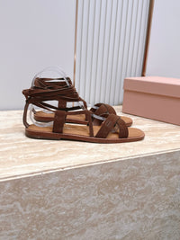 Suede Sandals