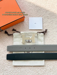 Constance Reversible Leather Belt 38mm