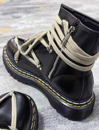 Jadon Lace Wrap Boots
