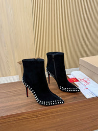 Kate Max Suede Ankle Boots