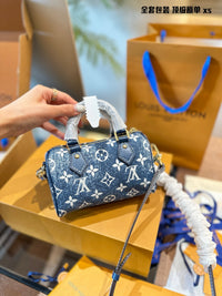 Nano Speedy Bag Denim