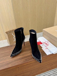 Kate Max Suede Ankle Boots
