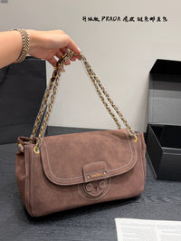 Suede Shoulder Bag