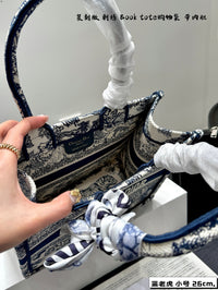 Book Tote Toile De Jouy