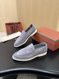 Suede Loafers