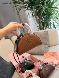 Beau Leather Bowling Bag