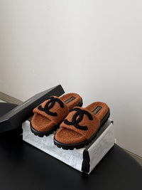 26K Plush Slide Sandals