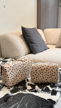 Dalmatian Print Pony Flap bag