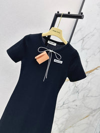 Short Sleeve Knit Dress