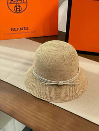 Raffia Bucket Hat