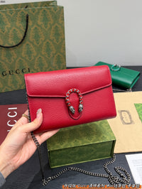 Dionysus Leather WOC Chain Bag