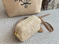 Natural Crochet Brique Bag
