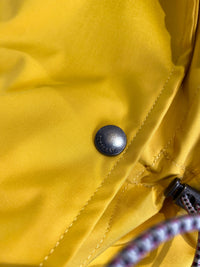 Drawstring Cropped Trench Jacket