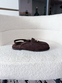 26S Shearling Loafers