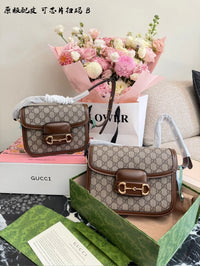 1955 Horsebit Shoulder Bag